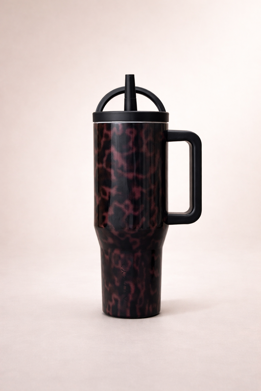 Lava Luxe Tortoise Auzzy 40 oz Hydration Jug